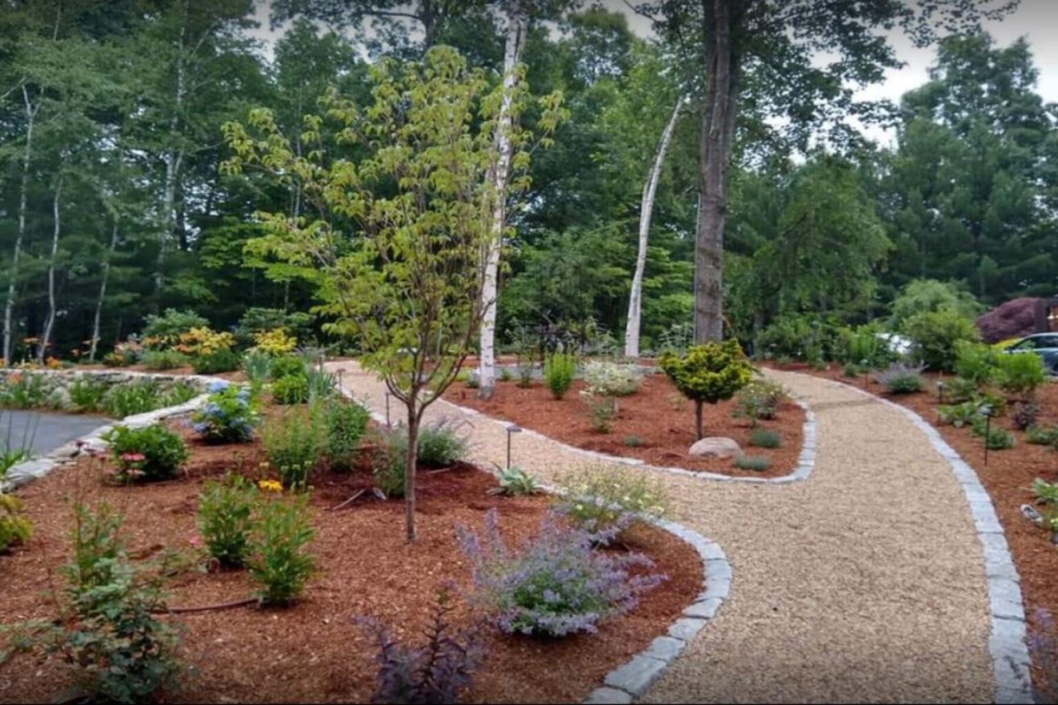 Mulch vs. Stone vs. Ground Cover Lovely Earth Gardening Landscaping